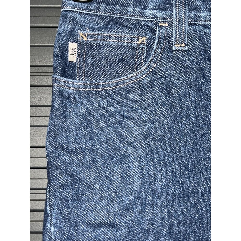 Carhartt FR Flame Resistant Jeans Mens 50x30 Blue Relaxed Fit Work FRB004 MOS - Picture 3 of 13